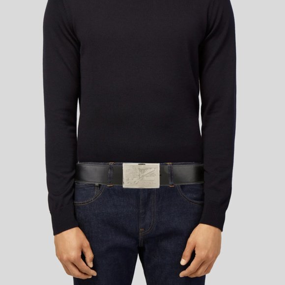 LOUIS VUITTON - Traveling Requisites Leather Waist Belt - Picture 2 of 5